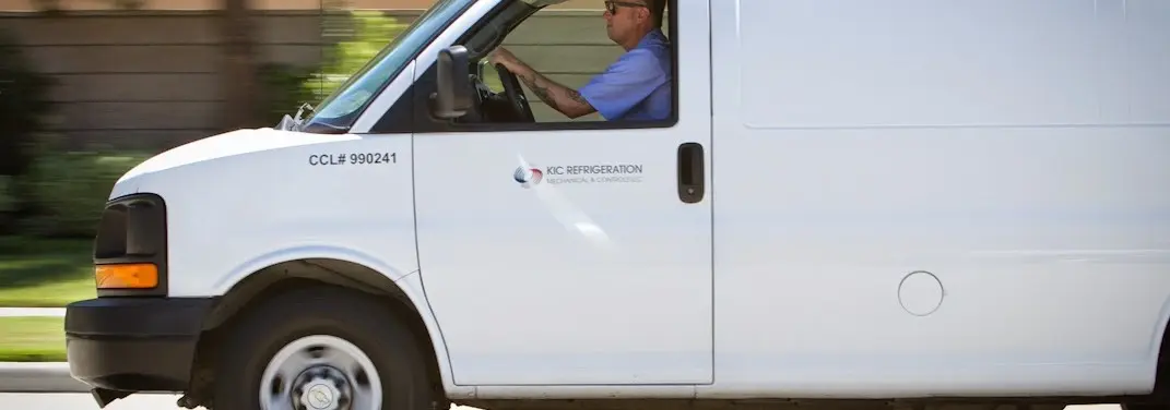 KIC Refrigeration service vehicle serving Madras area